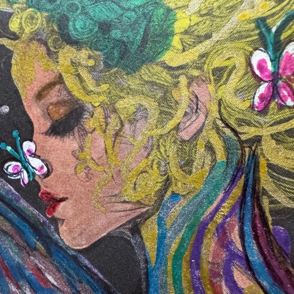 Original one of a kind art. Signed & framed. - Picture 2 of 2